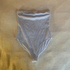 Forver 21 Stipped Body Suit